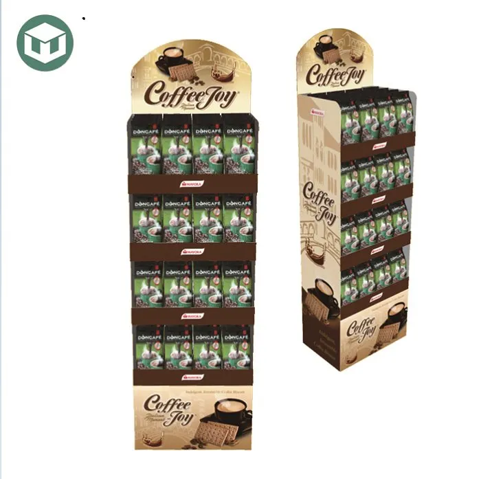 Cardboard food display stand 4