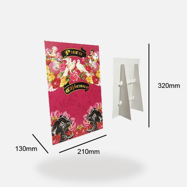 Cardboard Poster Display Stand