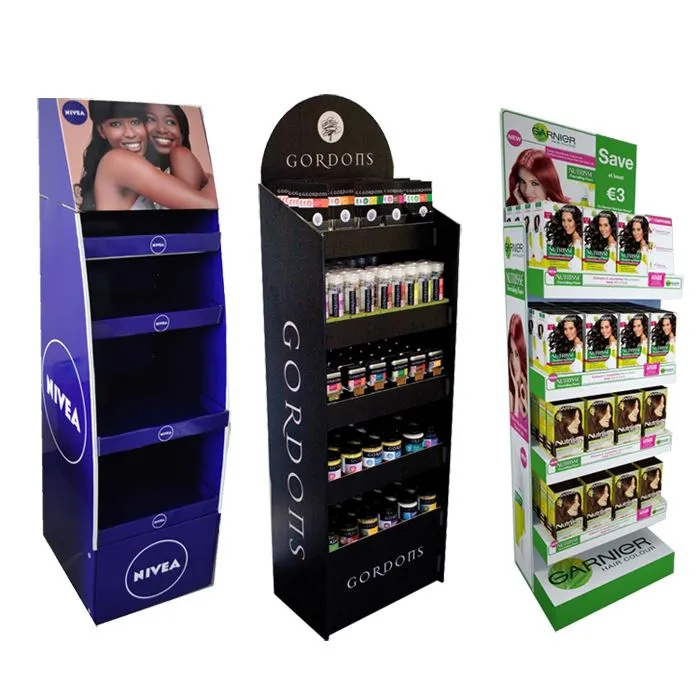 Cardboard Display Stand for Cosmetics