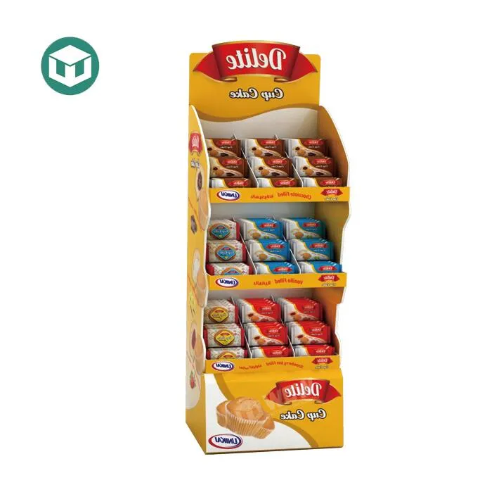 Rak Paparan Pop Up Wow Untuk Snek Biskut